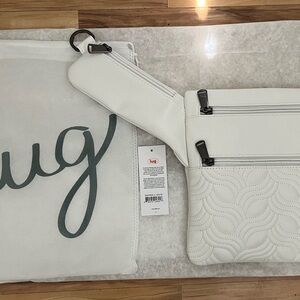 Lug Skipper VL Crossbody Bag in White